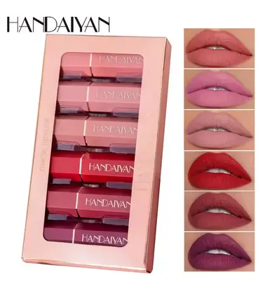 pack de 6 rouge a lèvres premium  